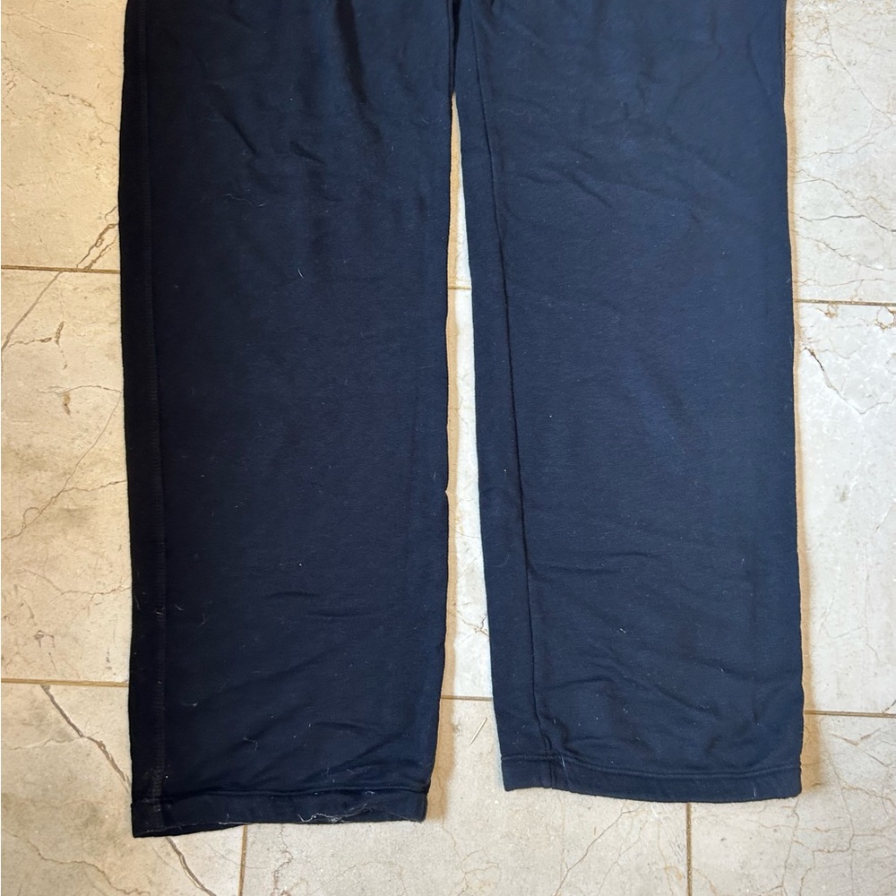 James Perse Black Joggers, 100% Supima Cotton, tie waist, side pockets, Men’s XL - Picture 5 of 14